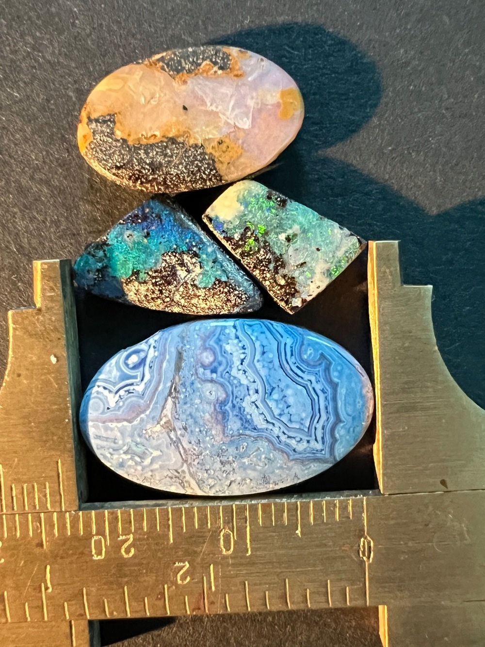 Australian Boulder Opal and Gemstone lot - Picture 6 of 6